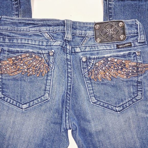 Miss Me 31 Bootcut Blue Jeans JP513384 - Picture 5 of 7